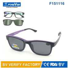 F151116 Neuen Design Hotsale optische & Sonnenbrille mit polarisierten Linse